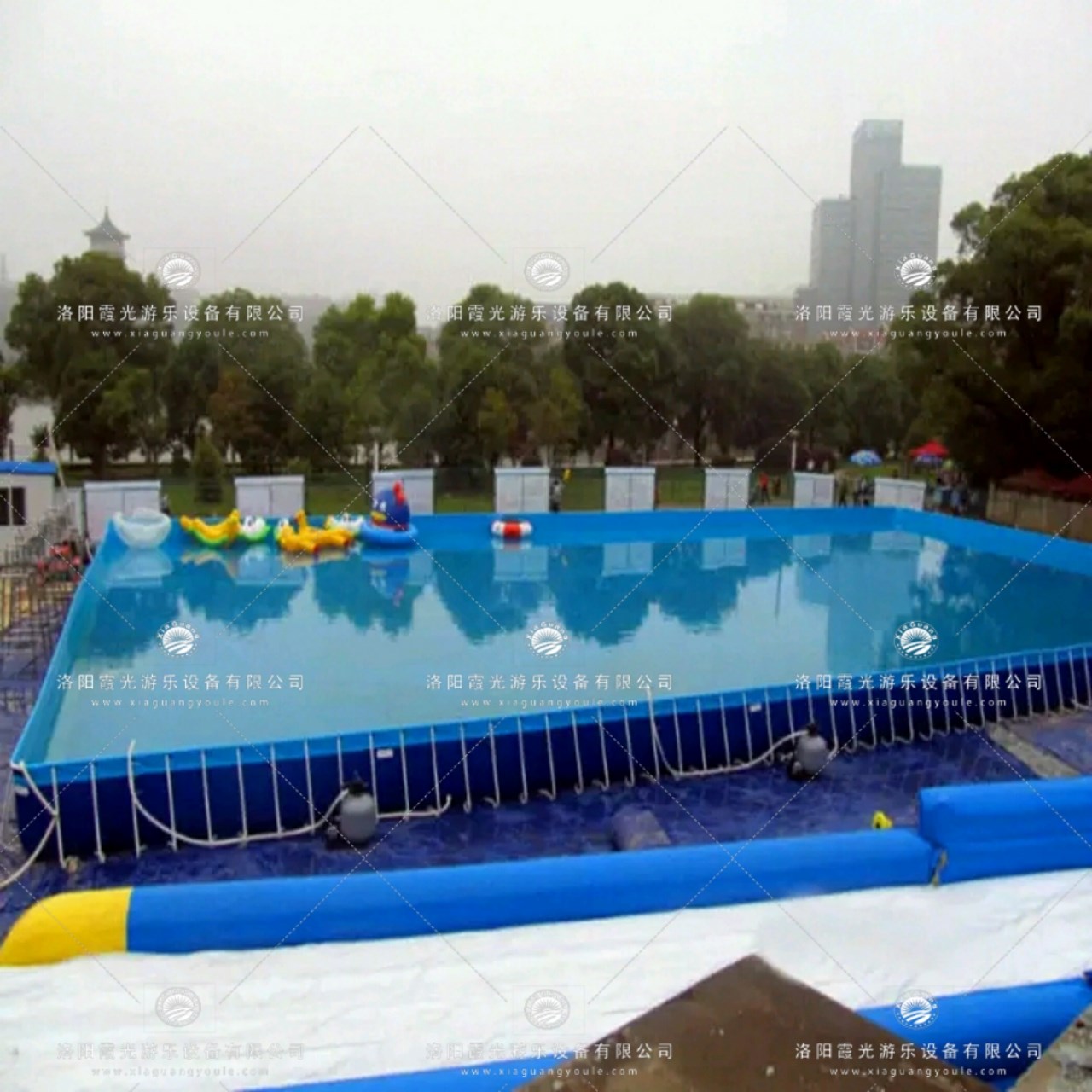 吐鲁番大型支架游泳池